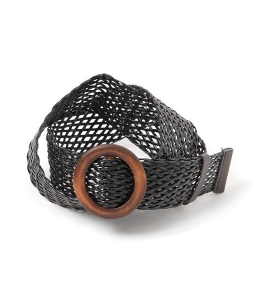 Elura（エルーラ）の「雑材メッシュベルト/571568（ベルト・レディース・ブラック/ブラウン・ONE SIZE）」の9枚目の写真
