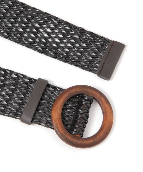 Elura（エルーラ）の「雑材メッシュベルト/571568（ベルト・レディース・ブラック/ブラウン・ONE SIZE）」の12枚目の写真