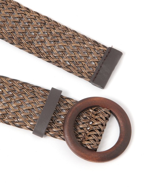 Elura（エルーラ）の「雑材メッシュベルト/571568（ベルト・レディース・ブラック/ブラウン・ONE SIZE）」の13枚目の写真