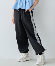 cross marche（クロスマルシェ）の「サイドレーストラックパンツ（カーゴパンツ）」