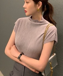 ボトルネック」に該当するレディースのTシャツ/カットソー
