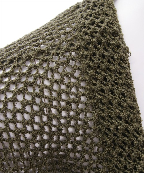 CLEAR BASIC（クリアベーシック）の「メッシュガウンニット[着回し力抜群 レイヤード 大人 カジュアル]≪SS新作≫（カーディガン/ボレロ・レディース・ブラック/ピンク/イエロー/アイボリー/モカ/カーキ・F）」の15枚目の写真