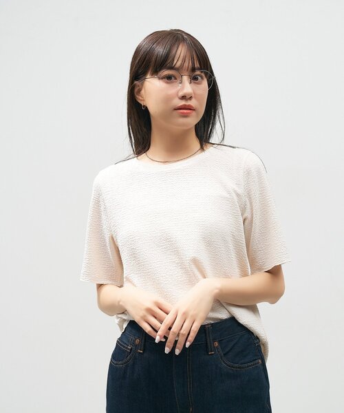 UNITED ARROWS(ユナイテッドアローズ)の「【WEB限定】Zoff|UNITED ARROWS オーバル型 調光 サングラス|紫外線でレンズの色が変わる|ユナイテッドアローズ|チタン メタル|軽量|カラーレンズ|UVカット 紫外線対策(サングラス・レディース・ブラウン系その他4/ブラック・FREE)」の7枚目の写真