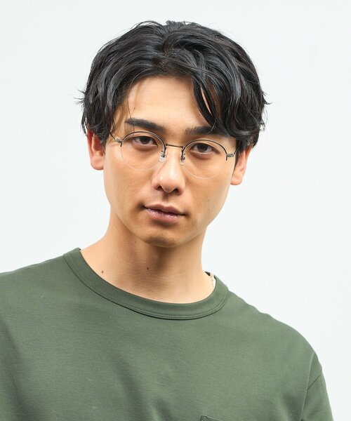 WEB限定】Zoff｜UNITED ARROWS オーバル型 調光 サングラス｜紫外線で