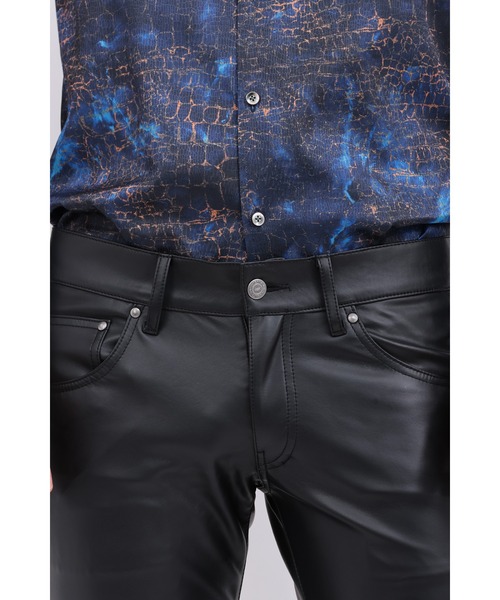 ｽﾄﾚｯﾁﾚｻﾞｰﾍﾞﾙﾎﾞﾄﾑ（その他パンツ）｜TORNADO MART（トルネードマート