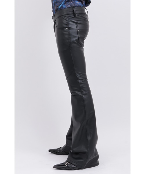 ｽﾄﾚｯﾁﾚｻﾞｰﾍﾞﾙﾎﾞﾄﾑ（その他パンツ）｜TORNADO MART（トルネードマート