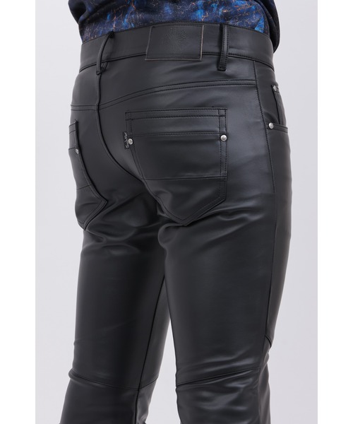 ｽﾄﾚｯﾁﾚｻﾞｰﾍﾞﾙﾎﾞﾄﾑ（その他パンツ）｜TORNADO MART（トルネードマート