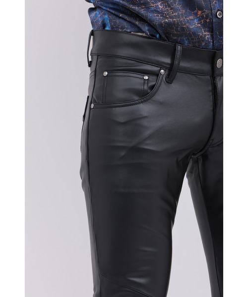 ｽﾄﾚｯﾁﾚｻﾞｰﾍﾞﾙﾎﾞﾄﾑ（その他パンツ）｜TORNADO MART（トルネードマート