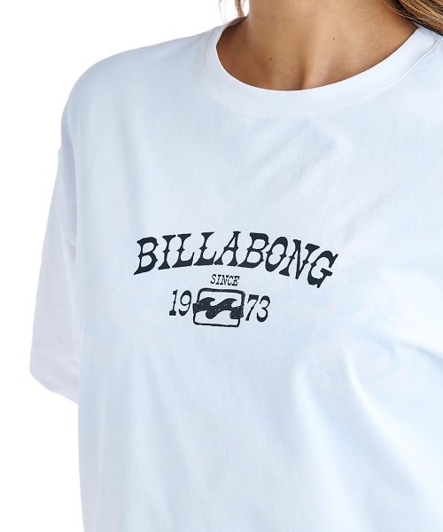 BILLABONG（ビラボン）の「BILLABONG レディース MORFY SS TEE RASH ラッシュガード 【2025年夏モデル】/ビラボン水陸両用吸水速乾UVケア半袖ラッシュガード(水着)（ラッシュガード・レディース・スカイブルー/ホワイト/ブラック・MEDIUM）」の10枚目の写真