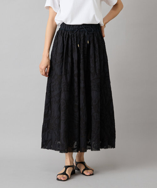 BEARDSLEY（ビアズリー）の「IKIMONOアップリケスカート（スカート・レディース・ブラック/レッド・FREE）」の22枚目の写真