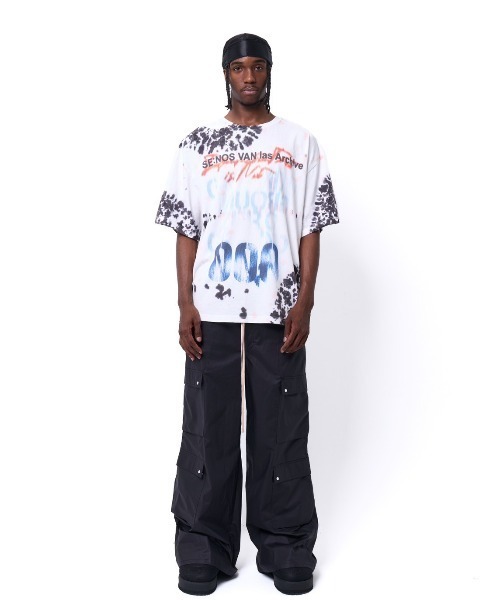 DANKE SCHON(ダンケシェーン)の「DankeSchon/ダンケシェーン/TIEDYE S/S TEE GROUNDZERO(Tシャツ/カットソー・メンズ・その他24・L/M)」の4枚目の写真