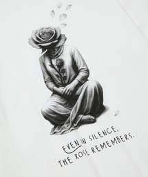 rehacer : Silent Bloom Relax Fit T-shirt / サイレントブルーム リラックス フィットTシャツ