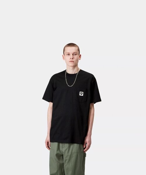 Tシャツ・カットソー CARHARTT WIP 'Pocket Heart' T-shirt Carhartt WIP Pocket Heart T-Shirt | Black / Black – Page
