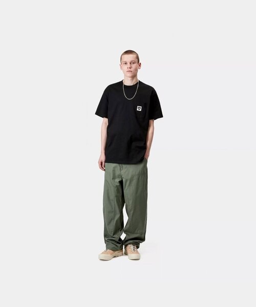 Tシャツ・カットソー CARHARTT S/S POCKET HEART T-SHIRT 5SA155 CARHARTT WIP / S/S POCKET HEART T-SHIRT -Black-
