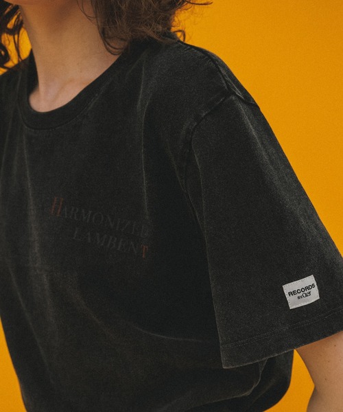 WEB限定】RECORDSガーメントダイTシャツ（Tシャツ/カットソー