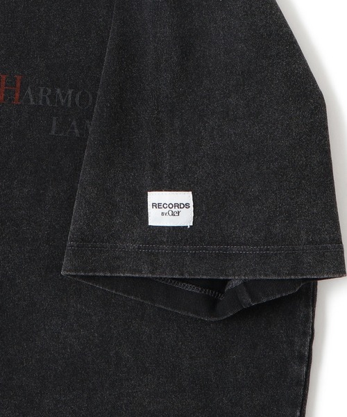 【WEB限定】RECORDSガーメントダイTシャツ WEB限定】RECORDSガーメントダイTシャツ（Tシャツ/カットソー