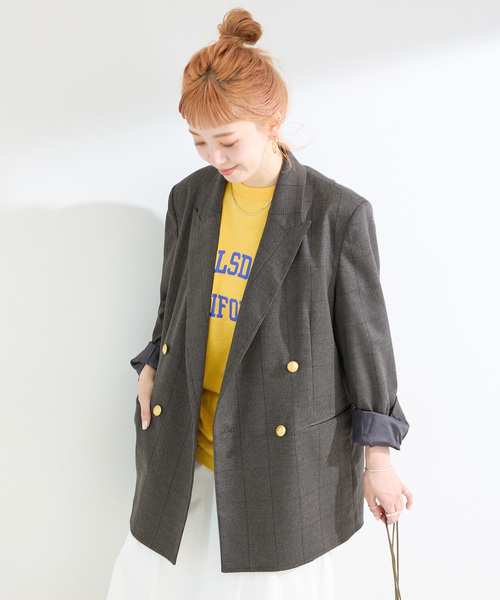 B.C STOCK（ベーセーストック）の「Wブレストピークド4Bジャケット