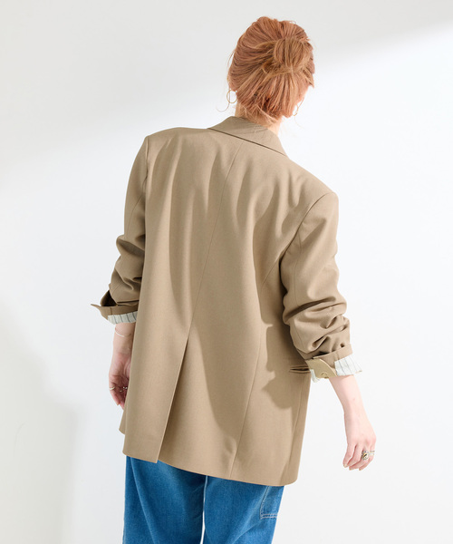 Wブレストピークド4Bジャケット（テーラードジャケット）｜B.C