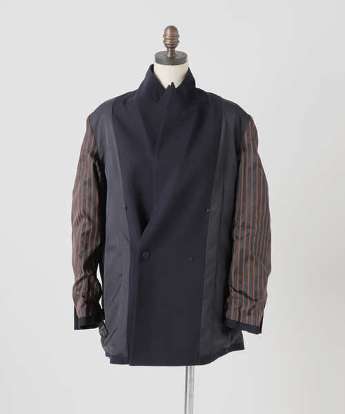 Wブレストピークド4Bジャケット（テーラードジャケット）｜B.C STOCK