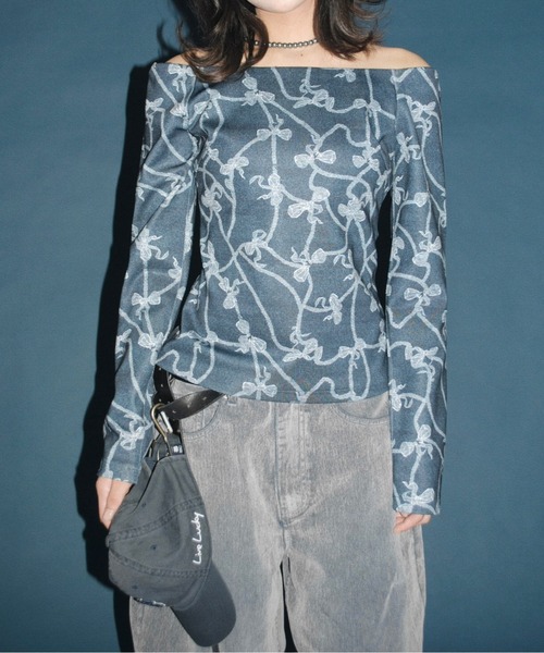 セール】off-shoulder tops / オフショルダートップス（シャツ