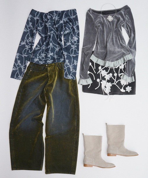 off-shoulder tops / オフショルダートップス（シャツ/ブラウス