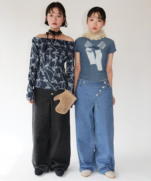 セール】off-shoulder tops / オフショルダートップス（シャツ