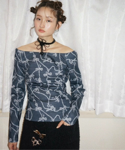 off-shoulder tops / オフショルダートップス（シャツ/ブラウス