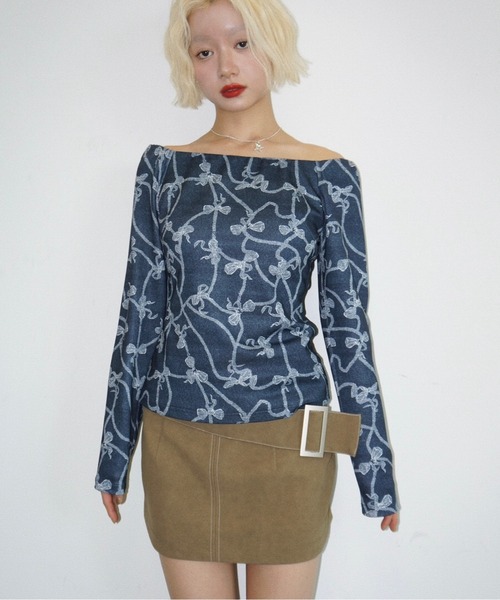 セール】off-shoulder tops / オフショルダートップス（シャツ