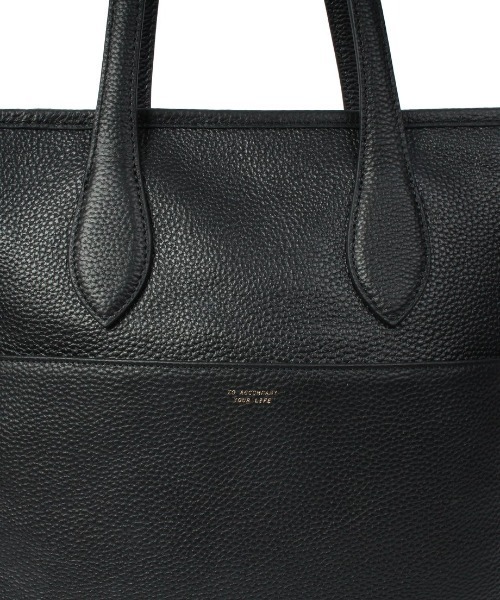 Beau're(ヴュレ)の「【BEAURE/ビュレ】Leather A4 Bag(トートバッグ・レディース・ブラック/ベージュ系・FREE)」の9枚目の写真