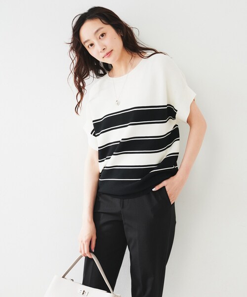 セール】ストレッチコクーンニット（ニット/セーター）｜UNTITLED