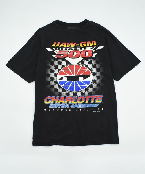 LABORATORY R(ラボラトリーアール)の「【USED】90’s Charlotte Motor Speedway “UAW-GM Quality 500” レーシング Tシャツ(Tシャツ/カットソー・メンズ・ブラック・LARGE)」の6枚目の写真