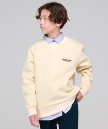 KRIFF MAYER Kid's Collection | 【裏起毛】あたたか刺繍クルー(スウェット)