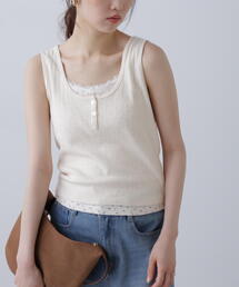 プリーツのタンクトップ pa-03693-.jpg