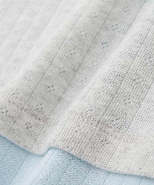 FREE'S MART（フリーズマート）の「針抜きテレコレイヤードタンクトップ（Tシャツ/カットソー・レディース・ホワイト/ネイビー/グレー・FREE）」の8枚目の写真