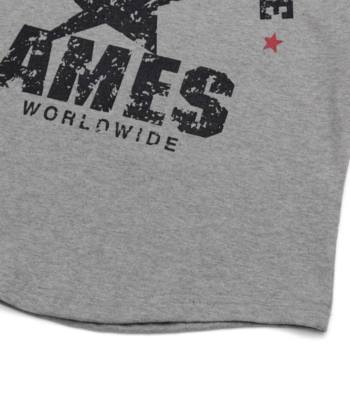 AMESWORLDWIDE（アメスワールドワイド）の「【UNISEX】AMES WORLDWIDE ／ビンテージスターT（Tシャツ/カットソー・レディース・ブラック/クリーム/グレー・SMALL/MEDIUM）」の21枚目の写真