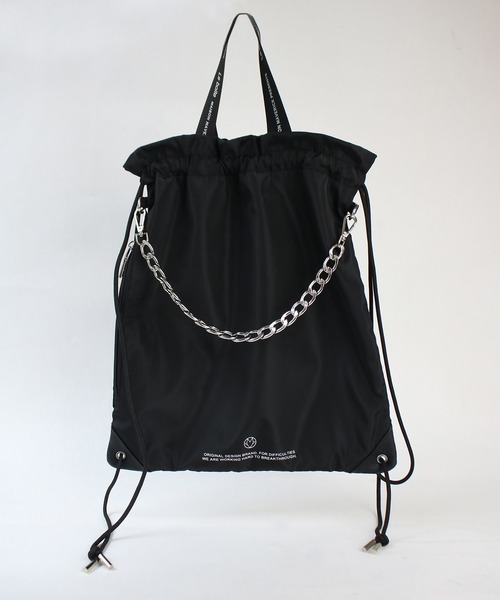 Scrap Book（スクラップブック）の「【MAISON MAVERICK PRESENTS】LOGO Nylon Bag（バックパック/リュック・レディース・ブラック・FREE）」の11枚目の写真
