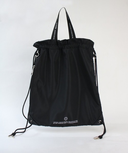 Scrap Book（スクラップブック）の「【MAISON MAVERICK PRESENTS】LOGO Nylon Bag（バックパック/リュック・レディース・ブラック・FREE）」の12枚目の写真