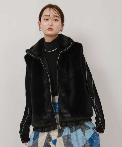  Majestic Mink ミンクベスト ブラック sankyo shokai（三京商会） ミンク ベスト ブラック レディース 女性用