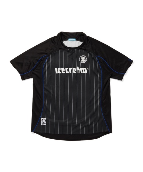 ICECREAM（アイスクリーム）の「GAME SHIRT（Tシャツ/カットソー・メンズ・ブラック/ホワイト・MEDIUM/LARGE/X-LARGE/SMALL）」の2枚目の写真