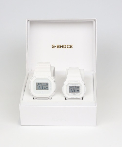 G-SHOCK(ジーショック)の「Pair Model / DW-5600WW-7JF × BGD-565U-7JF(デジタル腕時計・メンズ・ホワイト×ホワイト・FREE)」の13枚目の写真