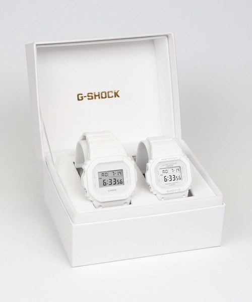 G-SHOCK(ジーショック)の「Pair Model / DW-5600WW-7JF × BGD-565U-7JF(デジタル腕時計・メンズ・ホワイト×ホワイト・FREE)」の11枚目の写真