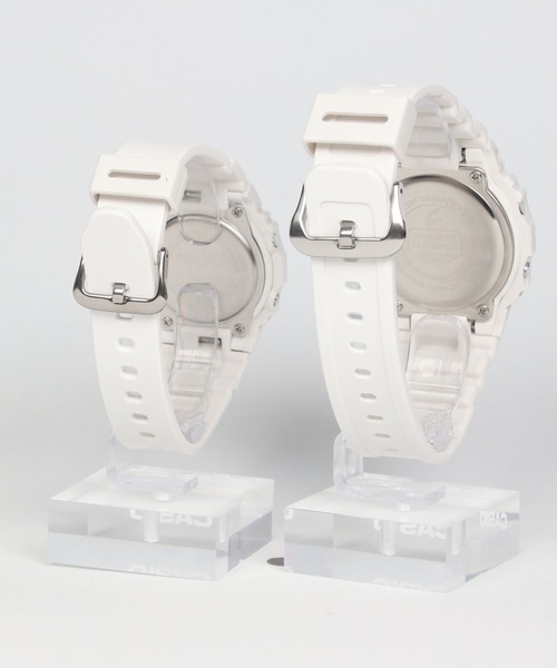 G-SHOCK(ジーショック)の「Pair Model / DW-5600WW-7JF × BGD-565U-7JF(デジタル腕時計・メンズ・ホワイト×ホワイト・FREE)」の8枚目の写真