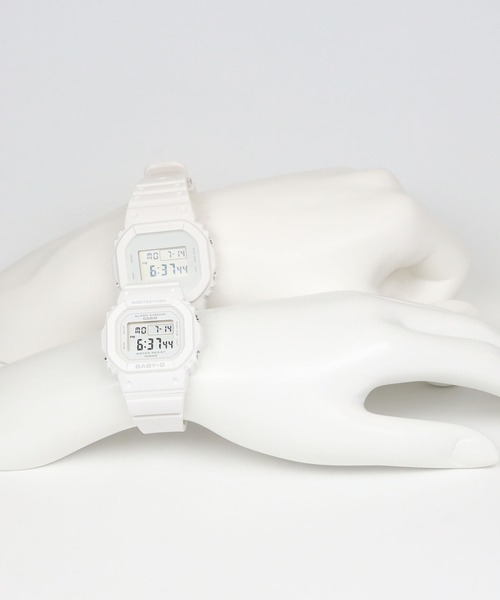 G-SHOCK(ジーショック)の「Pair Model / DW-5600WW-7JF × BGD-565U-7JF(デジタル腕時計・メンズ・ホワイト×ホワイト・FREE)」の5枚目の写真