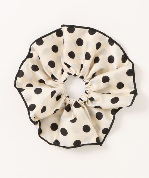 jumelle（ジュメロ）の「ドットシュシュ（シュシュ・レディース・アイボリー/ブラック・FREE）」の13枚目の写真