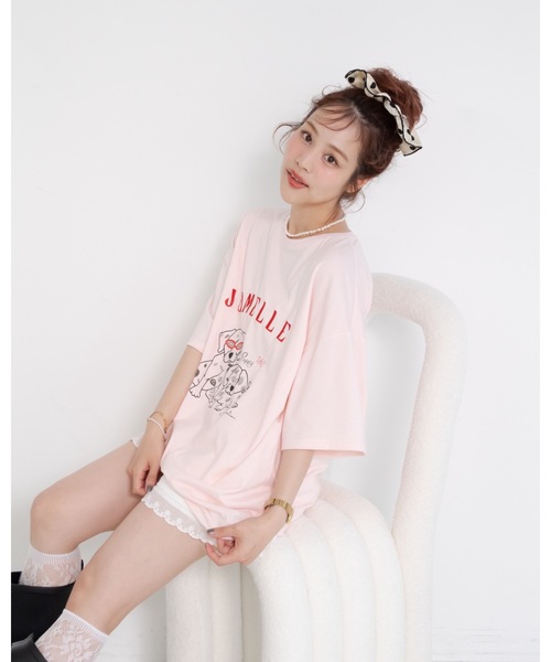 jumelle（ジュメロ）の「ドットシュシュ（シュシュ・レディース・アイボリー/ブラック・FREE）」の4枚目の写真