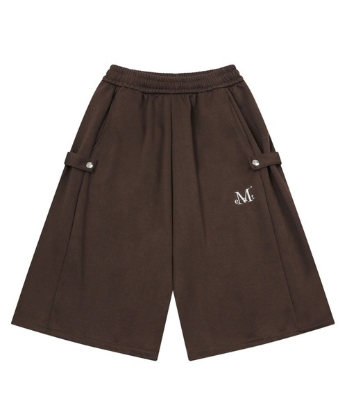 MUCENT（ムセント）の「【UNISEX】MUCENT／サイドボタンスウェットパンツ（その他パンツ・レディース・ブラウン/ブラック/グレー・FREE）」の3枚目の写真