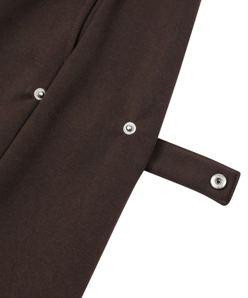 MUCENT（ムセント）の「【UNISEX】MUCENT／サイドボタンスウェットパンツ（その他パンツ・レディース・ブラウン/ブラック/グレー・FREE）」の6枚目の写真