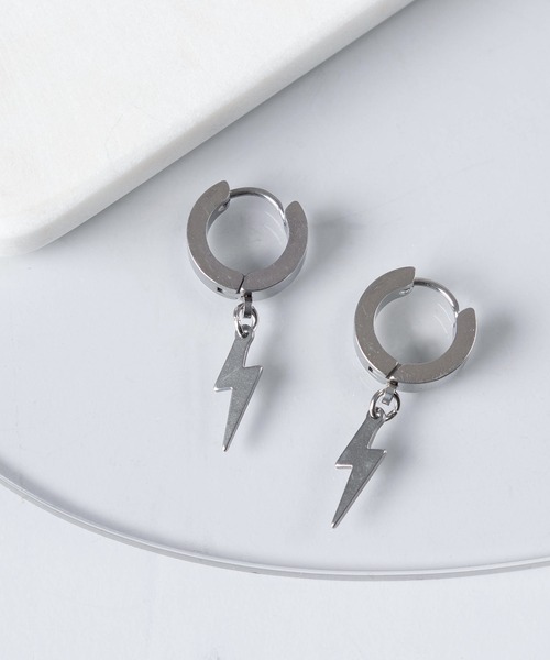 make a ray!（メイク ア レイ！）の「【91-1】ステンレス ピアス 両耳用 2点セット（ピアス（両耳用）・レディース・I/G/D/C/B/Q/O/J/H/A/F/E/N/M/L/K/P・FREE）」の6枚目の写真