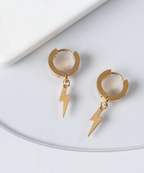 make a ray!（メイク ア レイ！）の「【91-1】ステンレス ピアス 両耳用 2点セット（ピアス（両耳用）・レディース・I/G/D/C/B/Q/O/J/H/A/F/E/N/M/L/K/P・FREE）」の7枚目の写真