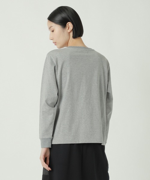 ZUCCa（ズッカ）の「(S)ハートロゴT / Tシャツ（Tシャツ/カットソー・レディース・グレー/ブラック/ホワイト・M size/XL）」の8枚目の写真